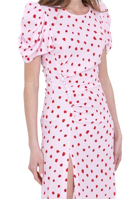 DRAPPEGGIO E BOTTONCINI SPACCO MAR DE MARGARITAS | Abiti | KRISTEL-01537-PTTS0053RO81